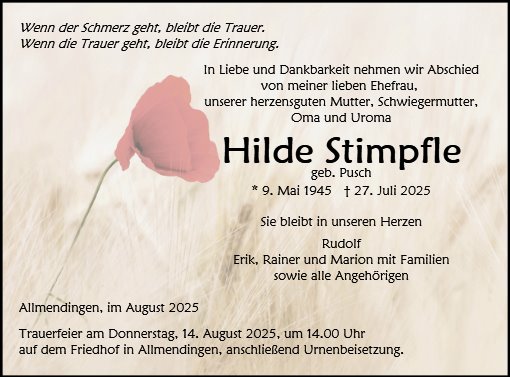Hilde Stimpfle