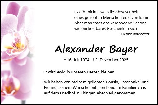 Alexander Bayer
