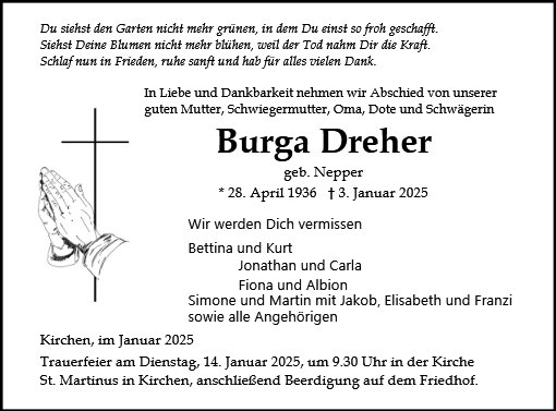 Burga Dreher