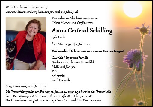 Gertrud Schilling