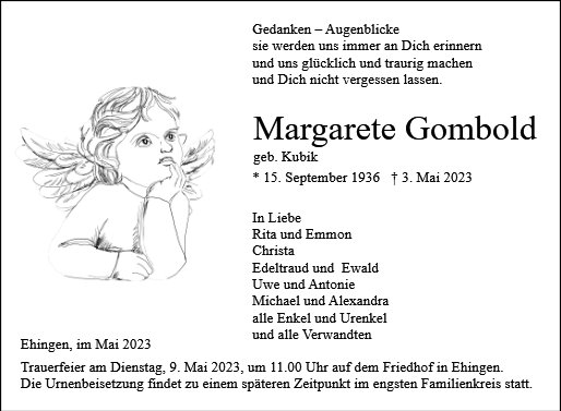 Margarete Gombold