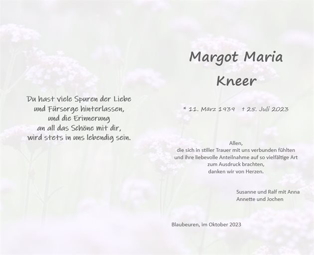 Margot Kneer