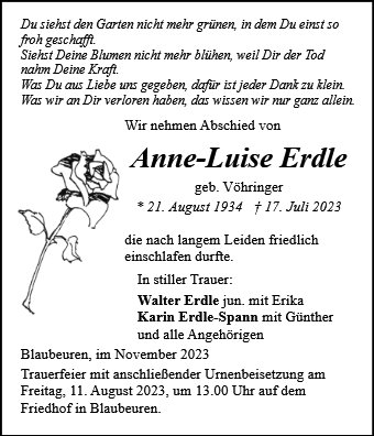 Anne-Luise Erdle