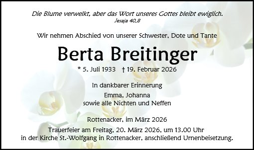 Berta Breitinger