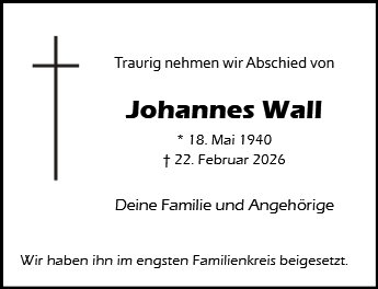 Johannes Wall
