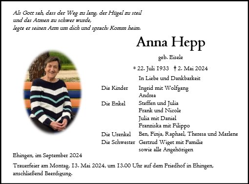 Anna Hepp