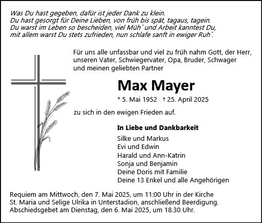 Max Mayer