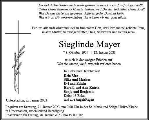 Sieglinde Mayer