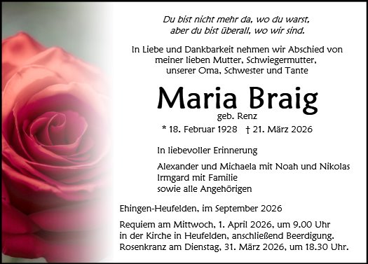Maria Braig