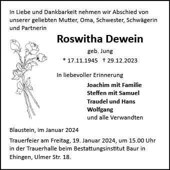Roswitha Dewein