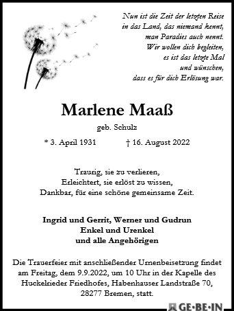 Marlene Maaß