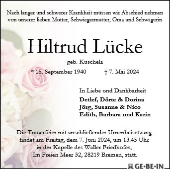 Hiltrud Lücke