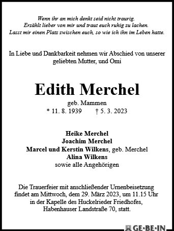 Edith Merchel