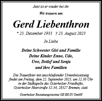 Gerd Liebenthron