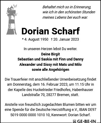 Dorian Scharf