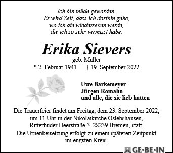 Erika Sievers