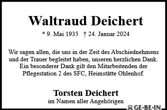 Waltraud Deichert