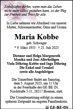 Maria Kobbe