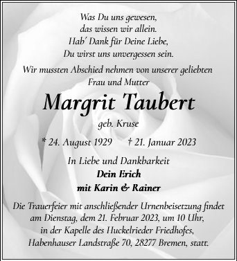Margrit Taubert