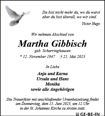 Martha Gibbisch