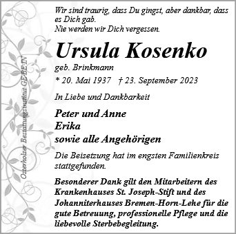 Ursula Kosenko
