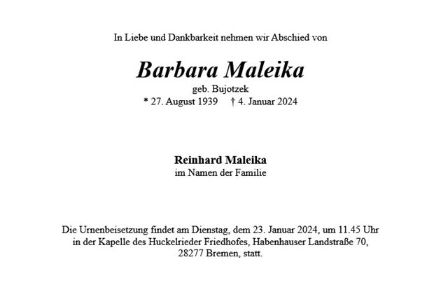 Barbara Maleika