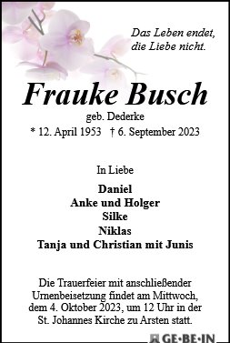 Frauke Busch