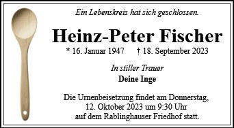 Heinz-Peter Fischer