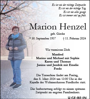 Marion Henzel