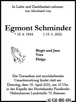Egmont Schminder