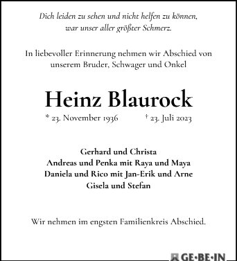 Heinz Blaurock
