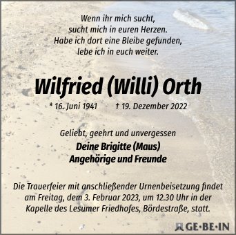 Wilfried Orth