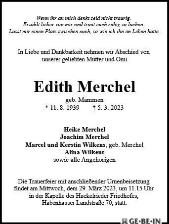Edith Merchel