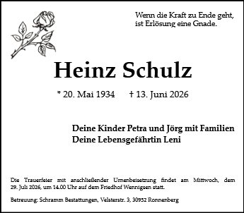 Heinz Schulz