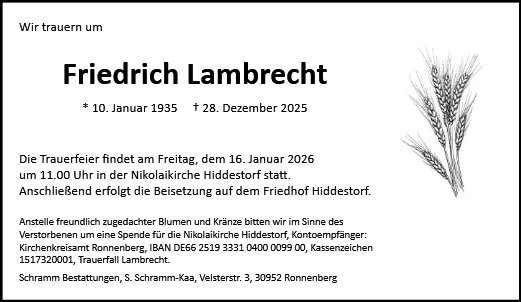 Friedrich Lambrecht