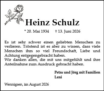 Heinz Schulz