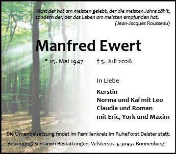 Manfred Ewert