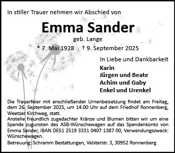 Emma Sander