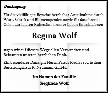 Regina Wolf