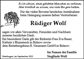 Rüdiger Wolf
