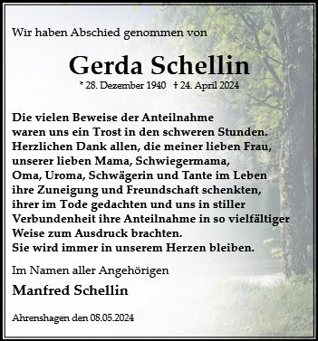 Gerda Schellin