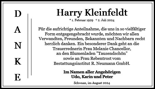 Harry Kleinfeldt