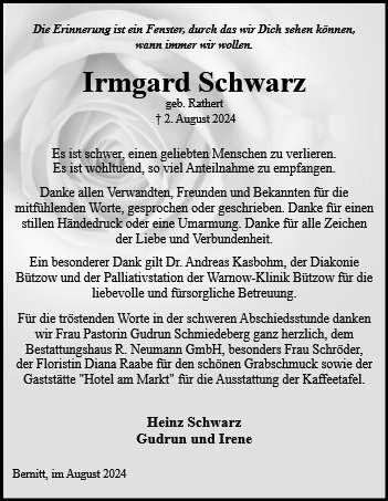 Irmgard Schwarz