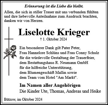 Liselotte Krieger