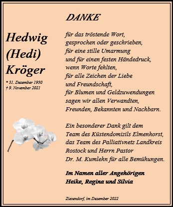 Hedwig Kröger