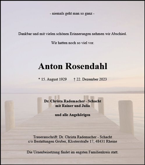 Anton Rosendahl
