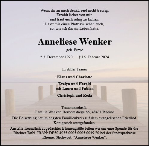 Anneliese Wenker
