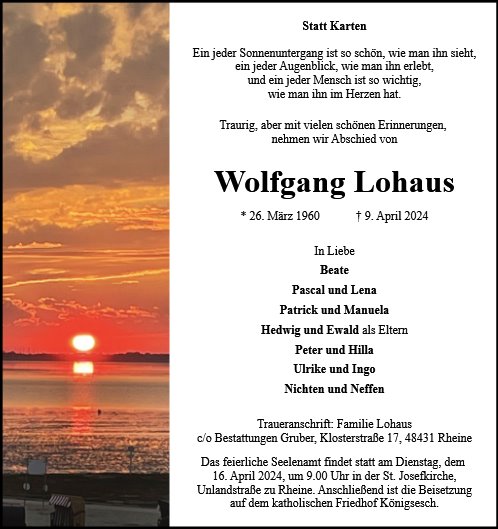 Wolfgang Lohaus
