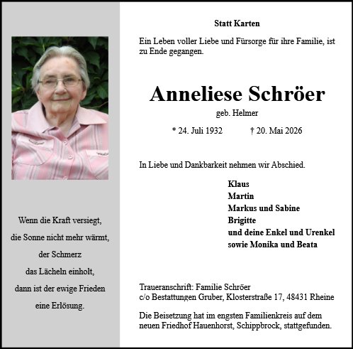 Anneliese Schröer