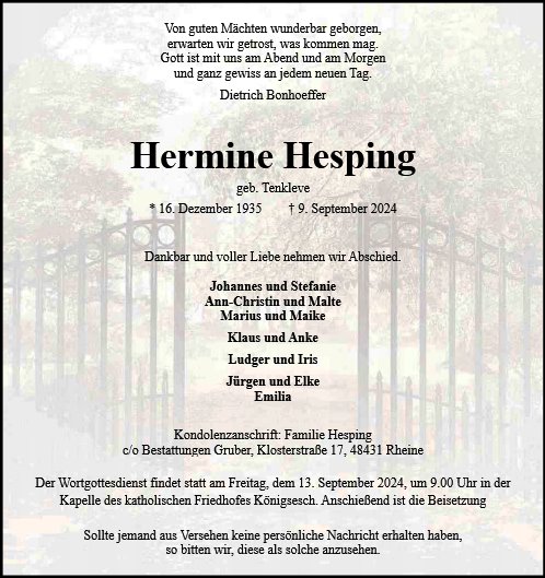 Hermine Hesping